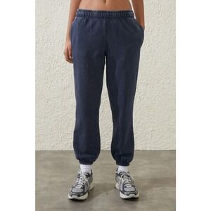 Cotton On Body Plush Gym Track Pants Vintage Navy Joggers Size XS 6333864-03